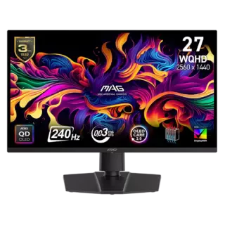 MONITOR OLED MSI 27" (MAG 271QP QD-OLED X24) 2560X1440 WQHD,PLANO, 240HZ, 1*DP, 2*HDMI