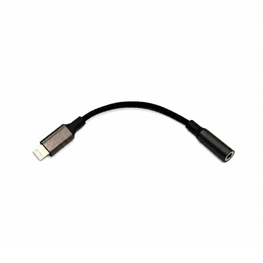 ADAP-REF-L-3.5 ADAPTADOR REFORZADO LIGHTNING A 3.5MM AUXILIAR