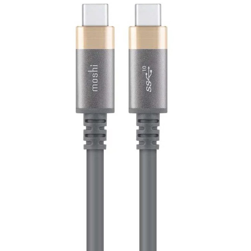 CABLE USB C A USB C MOSHI 1M SUPERSPEED 4K 100W USB 3.1 GEN2