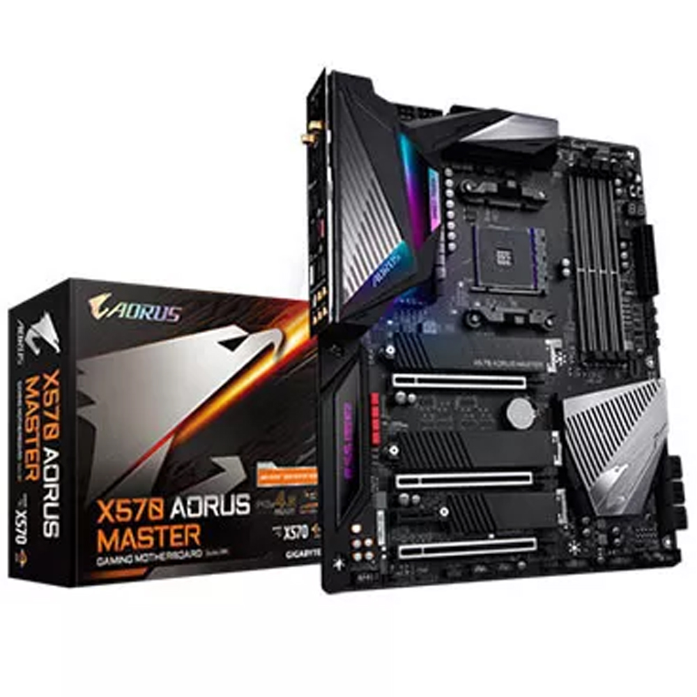 X570 AORUS MASTER TARJETA MADRE GIGABYTE AMD AM4, 4 DDR4, ATX