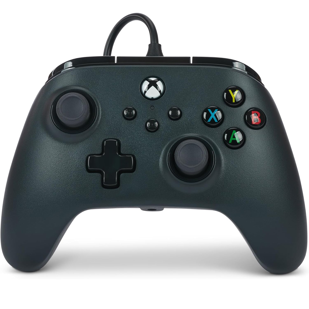 CONTROL POWER A ALAMBRICO, WIRED CONTROLLER XBOX/PC, COLOR NEGRO