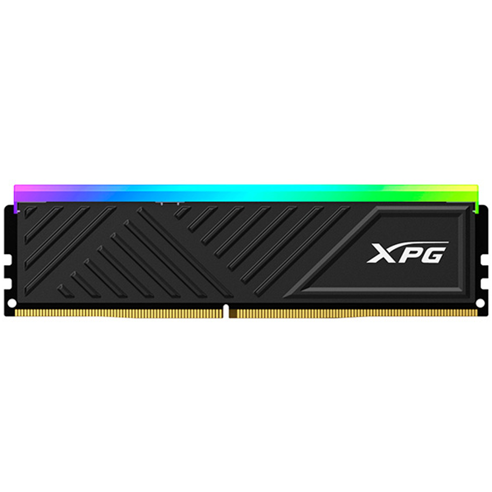 MEMORIA RAM 8GB 3200MHZ SPECTRIX D35G XPG RGB DDR4 UDIMM, NEGRA