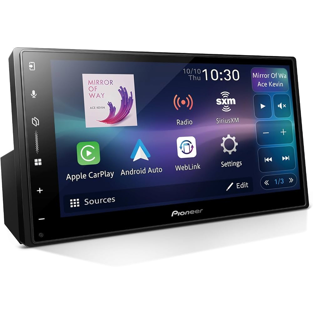 DMH-W3000NEX AUTOESTEREO PANTALLA PIONEER 2-DIN ANDROID AUTO/APPLE CAR PLAY