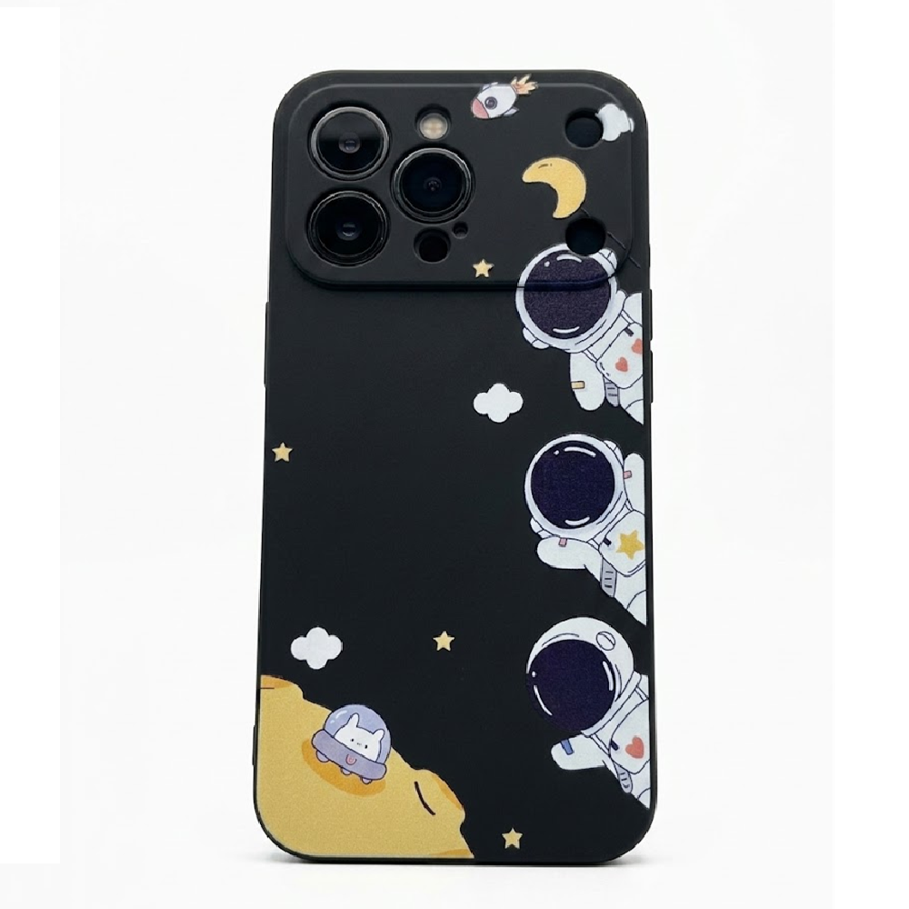 FUNDA DISEÑO ASTRONAUTA DE DIBUJO ZTE NUBIA V80 PRO