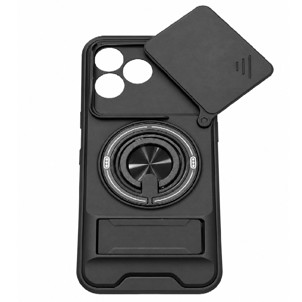 FUNDA USO RUDO CON ANILLO, SOPORTE Y PROTECCION DE CAMARA NUBIA NEO 3